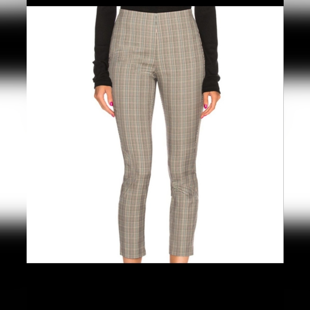 Rag & Bone Simone Check Pant  Size 10